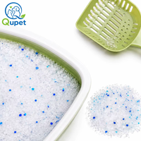 Meilleure litière pour chat biodégradable et écologique en gel de silice, contrôle puissant des odeurs, sans poussière, hautement absorbante, séchage rapide, OEM