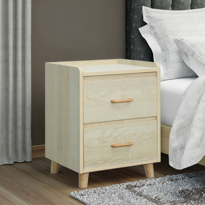 Hiện đại sang trọng cao cấp rắn gỗ Bàn Cạnh Giường ngủ với ngăn kéo đồ nội thất phòng ngủ đầu giường - Product Image 1