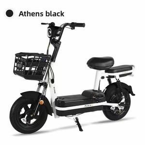 Vélo électrique biplace pour adultes de style Phantom, 48V 350W, moteur sans balais, alimenté par batterie, directement de l'usine, petit modèle deux places - Product Image 3