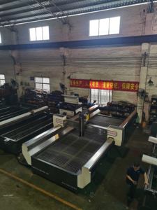 Découpeuses à jet d'eau CNC 3 axes de grande taille pour métaux et carreaux de marbre, 40KW, prix usine, China Shuttle - Product Image 6