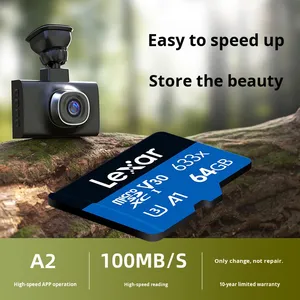 Tarjeta Micro SD <span class=keywords><strong>Lexar</strong></span> <span class=keywords><strong>633X</strong></span> Original de 128 GB, Tarjeta de Memoria de 256 GB, 64 GB, 32 GB, U1, C10, U3, Tarjeta Flash TF de 512 GB - Product Image 5