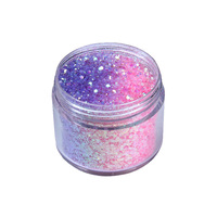 Paillettes photochromiques UV, paillettes hexagonales sensibles au soleil, poudre de paillettes changeant de couleur pour vernis à ongles UV, manucure, bricolage, décoration artisanale
