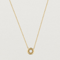 CHICNNA Collana con Ciondolo Classica in Argento S925, Elegante e Lussuosa, Placcata in Oro 18K, Gioiello Estivo, Regalo per Donne
