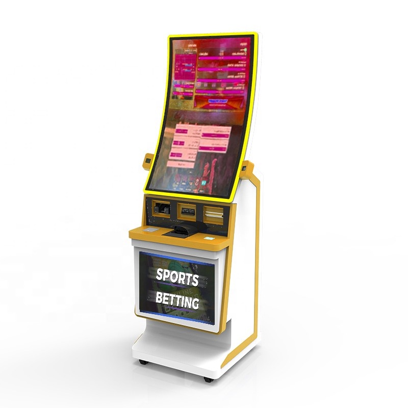 Цифровой платежный кассовый киоск для азартных игр, букмекерские Станции самообслуживания, устройство для внесения наличных, считыватель карт, 43 ~ 52 дюйма DK