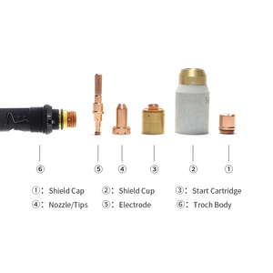 Boquilla <span class=keywords><strong>de</strong></span> Corte por <span class=keywords><strong>Plasma</strong></span> al por Mayor <span class=keywords><strong>de</strong></span> 30A 9-8206 Compatible con Antorcha <span class=keywords><strong>de</strong></span> Corte <span class=keywords><strong>Thermal</strong></span> <span class=keywords><strong>Dynamics</strong></span> SL60 SL100, Repuestos y Consumibles - Product Image 5
