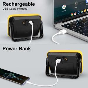 Lampe de travail extérieure multifonctionnelle portable avec fonction de charge d'urgence, idéale pour le camping et l'entretien - Product Image 5