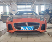 Parachoques delantero de fibra de vidrio, accesorio SVR personalizado, para carrocería tipo F de Jaguar, 2013-2019