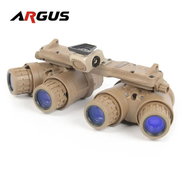 Factory's Ultra Light Quadruple Optical Waterproof Night Vision Image Intensifier Tube Pnvg18 Infrared Head Frame