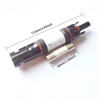 Connecteur de fusible solaire CC 1000VDC 10A-30A avec porte-fusible et fusible en ligne pour systèmes de panneaux solaires approuvé