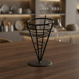 Cesta de Cocina de Alambre de Hierro Vintage con Recubrimiento en Polvo Ecológico - Product Image 4