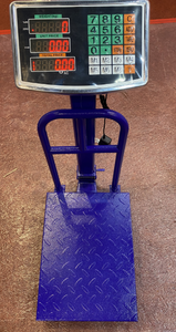 TCS nặng-Nhiệm vụ bưu chính bưu kiện kỹ thuật số Quy mô Trọng lượng 150kg/300kg với thanh bảo vệ - Product Image 4