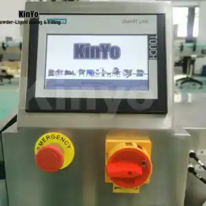 Kinyo Semi-automatic Lobe Pump Cream Honey Filling Machine