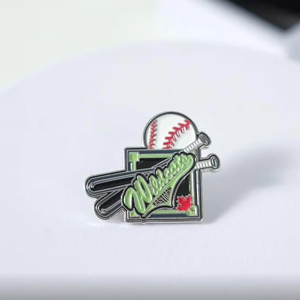 Hersteller-Großhandel: Moderne Baseball-Metallabzeichen mit Gravur & Prägung, anpassbare Logos, Event-Souvenirs & Sammlerstücke - Product Image 1