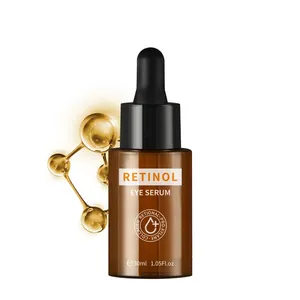 Ngay lập tức Lift hữu cơ tự nhiên nhãn hiệu riêng chống lão hóa vòng tròn tối Remover caffenine Retinol Huyết thanh mắt cho khuôn mặt mắt và cổ