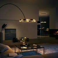 Lampu Lantai Nordic, Modern, Dapat Disesuaikan, Art C Ring, Seni, Lampu Lantai Mewah untuk Ruang Tamu, Lampu Lantai Modern Nordik