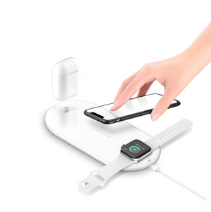 2019 Sélectionné Intelligent Sans Fil 10W QI Chargeur De <span class=keywords><strong>Souris</strong></span>, montre intelligente 1/2/3/4 <span class=keywords><strong>Tapis</strong></span> Rondelle <span class=keywords><strong>Pour</strong></span> appareils <span class=keywords><strong>Apple</strong></span> - Product Image 2