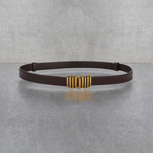 Cinturón de Moda para Mujer con Hebilla Ajustable de Aleación y Cuero Vacuno - Longitud y Ancho Personalizables, Cinturón Casual Resistente - Product Image 3