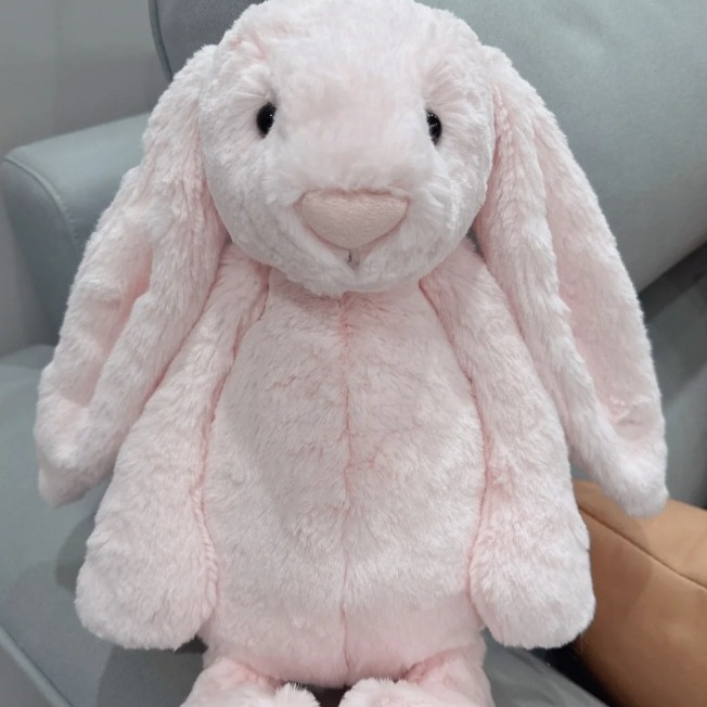 Coniglio Bonnie rosa chiaro di fascia alta 36 cm