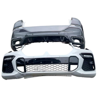 Perakitan Bumper Depan & Belakang Asli untuk BMW X6 G06 20-23 Penutup Bumper Lengkap Dengan Lubang Sensor Grille Suku Cadang Bodi Mobil.