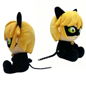 Jouets en peluche Miraculou <span class=keywords><strong>Ladybug</strong></span> & Cat <span class=keywords><strong>Noir</strong></span>, poupées en peluche douces pour enfants, cadeau pour les fans - Product Image 5