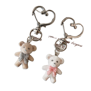 Il portachiavi a forma di orsetto in peluche più venduto di Yeguang è un regalo caldoso per San Valentino. - Product Image 2