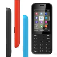 Для nokia 208 оригинальный 3G две SIM-карты разблокированный Восстановленный сотовый телефон