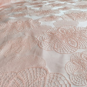 Tissu Jacquard Brocart Floral 3D de Luxe Style Français JSB358 pour Robes, Vêtements ou Matériaux de Sacs – Confection de Robes - Product Image 3