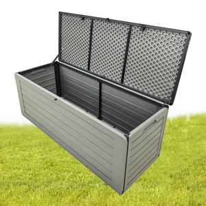 Vertak 390L boong hộp 103 <span class=keywords><strong>gallon</strong></span> lớn ngoài trời hộp lưu trữ không thấm nước lưu trữ <span class=keywords><strong>container</strong></span> cho dụng cụ làm vườn - Product Image 1