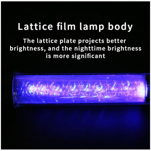 Recarregável Traffic Control Stick LED Multi Funcional Fluorescente Flash Salva-vidas Tráfego Control Stick Vermelho Azul Combate a incêndios - Product Image 5