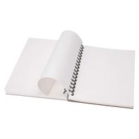Bloc de dessin pour artistes - Papier à dessin en feuilles détachées, reliure spirale, sans acide, 67 lb/100 g/m², 80 feuilles, formats A4/A6/B5, couverture rigide