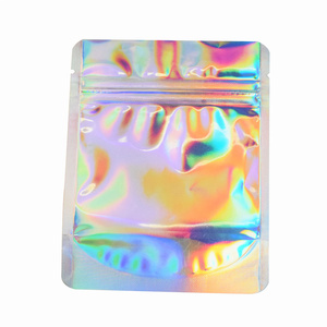 Bolsas de Mylar de 3.5 con Cierre Hermético, Holográficas, a Prueba de Humedad y Olor, para Dulces Comestibles Personalizados, con <span class=keywords><strong>mi</strong></span> Logotipo - Product Image 2