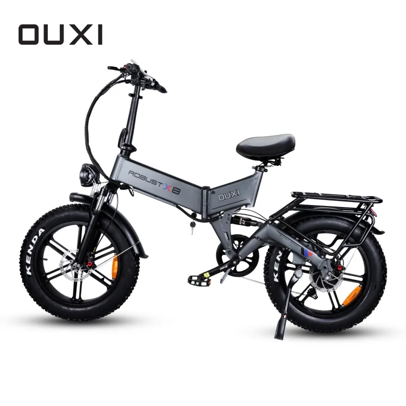 Hete Verkoop Ouxi X8 Originele Fabriek 15ah Outdoor Fiets Motor 20 Inch Opvouwbare Elektrische Fat Cycle Fiets Voor Man