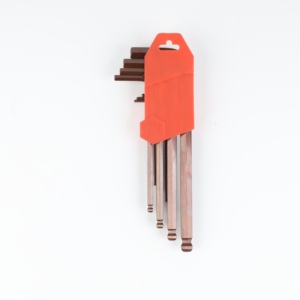 Độ cứng cao Hex ổ cắm 9 cái Bộ Hex bóng Đầu cờ lê Key <span class=keywords><strong>Set</strong></span> Metric Hexagon cờ lê - Product Image 3