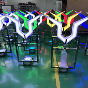 OEM Acrylic LED Grey Goose Sign LED Bottle Presenter champagne Bottle Glorifier Holder <strong>VIP</strong> Display <strong>Stand</strong> for Night Club Bar - Product Image 3