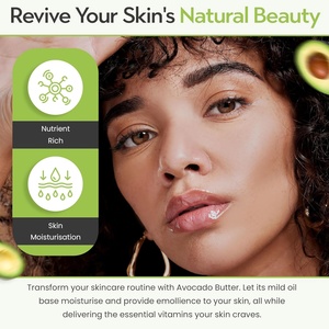 Manteca de <span class=keywords><strong>Aguacate</strong></span> Pura Natural Sin Refinar para el Cuidado de la Piel, Hidratación Profunda, Antienvejecimiento, Estrías, Base Cosmética, Venta al Por Mayor - Product Image 4