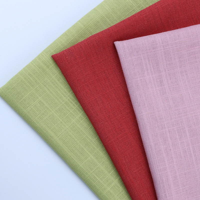 Viscose Linen Rayon Fabric for Pants and Tops Medium Weight Breathable and Comfortable Material
