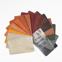 Großhandel PVC-Leder Wasserdichter Zweifarbiger Vintage-Heimtextilstoff für Sofa, Taschen und Möbeldekoration