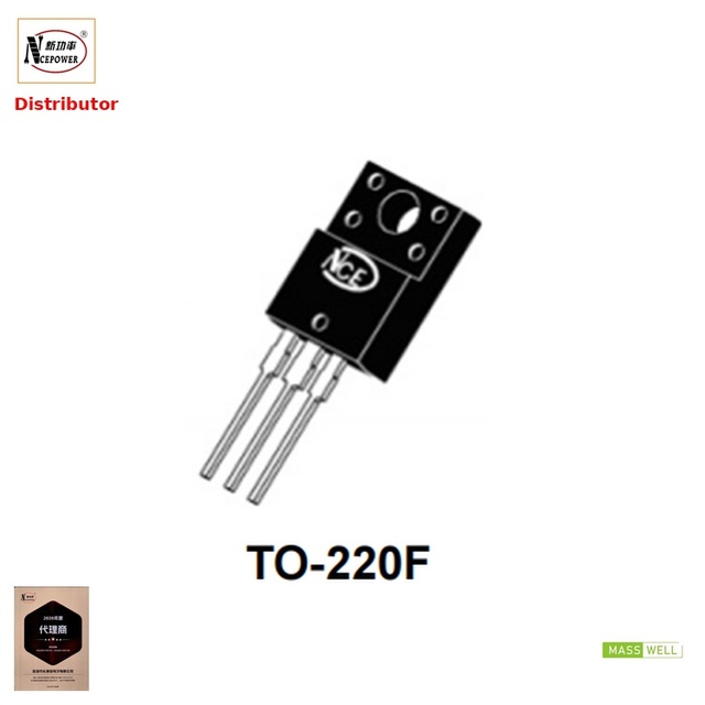 NCE NCE105N1K8F Power MOSFET 1050V 4.5A Low Rds(on) High Efficiency Brand New Original TO-220 for Industrial Automotive In Stock