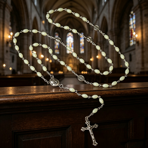 Magnifiques chapelets catholiques avec étui, Israël, Vierge Marie, bijoux en acier, vente en gros, pour souvenir, chapelets catholiques de luxe - Product Image 6