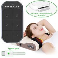KONST Télécommande universelle ultra-mince 433mhz USB Type-C Rechargeable Appareil de massage Télécommande sans fil