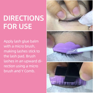 Bálsamo Adhesivo para <span class=keywords><strong>Pestañas</strong></span> <span class=keywords><strong>de</strong></span> Secado Rápido, Resistente al Agua y Sin Alcohol, para Laminación <span class=keywords><strong>de</strong></span> Cejas y Lifting <span class=keywords><strong>de</strong></span> <span class=keywords><strong>Pestañas</strong></span>, Uso Profesional en Salón, Marca Privada - Product Image 4