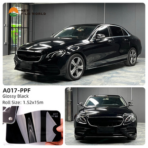 Parlak siyah Anti Scratch PPf renk TPH boya koruma filmi renk değişimi oto araba sarma vinil Film 1.52*15m - Product Image 4