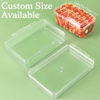 Boîtes à friandises en acrylique de qualité alimentaire YUZMEI, boîte de rangement pour cadeaux de mariage, boîte à dragées carrée en plastique avec couvercle pour bonbons, gâteaux et desserts