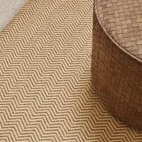 Fabrika Toptan Satış ODM Özel Renkli Doğal Elyaf Balık Sırtı Gri Deniz Tipi Dokuma Kendinden Bağlamalı Dış Mekan İç Mekan Halı Sisal Halı