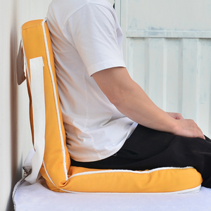 Sdraio da Esterno Pieghevole Leggera con Cuscino <span class=keywords><strong>in</strong></span> Schiuma ad Alta Densità, Design Tatami, Reclinabile da Spiaggia - Product Image 5