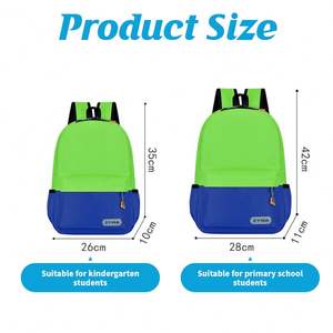 Sac à dos personnalisé tendance, design abordable, en tissu Oxford, imperméable, pour filles et garçons, idéal pour l'école, les voyages ou comme cadeau - Product Image 2