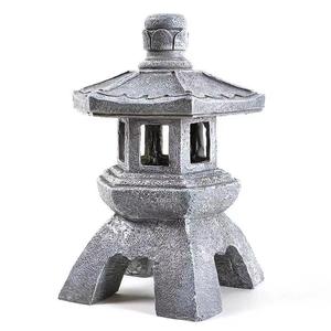 Lámpara de Jardín LED Solar con Control Remoto, Diseño de Pagoda de Piedra, Resistente al Agua IP65, para Iluminación Zen en Exteriores - Product Image 1