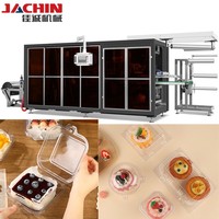 Boîtes à biscuits automatiques à fonctionnement stable avec logo personnalisé pour l'emballage des biscuits, boîte à biscuits avec fenêtre, machine de thermoformage