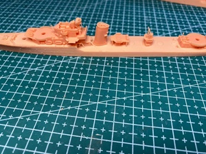 Kit imprimé en 3D 1/600 HMS Kelvin K-class Destroyer (ligne d'eau/coque complète) - Product Image 2