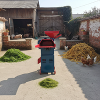 Nouvelle machine combinée de pulpage de paille et de broyage de maïs pour fourrage, ensilage et coupe de coques de riz